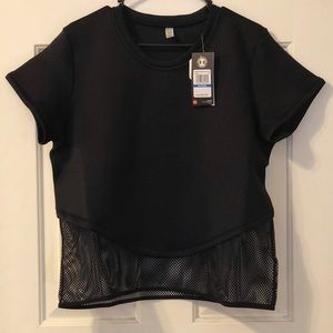 Under Armour Woman’s Black Showstopper Tee XL New